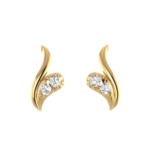 Simply Diamond Earring