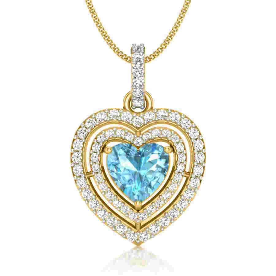 Sweetheart Diamond Pendant