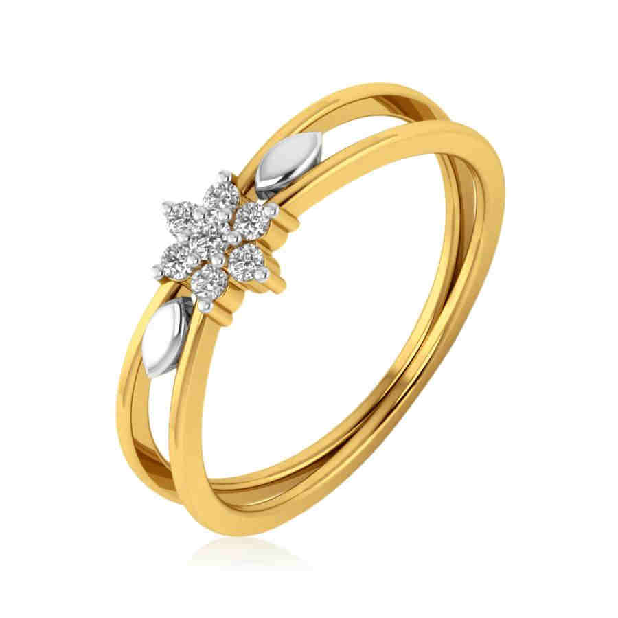 Infinity Rose Diamond Ring