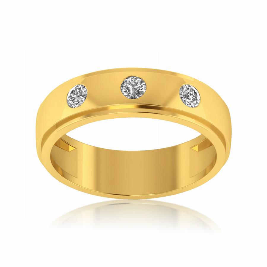 Buy Three Diamond Ring | Kasturi Diamond