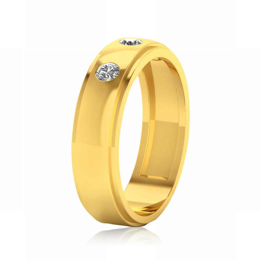 Buy Three Diamond Ring | Kasturi Diamond