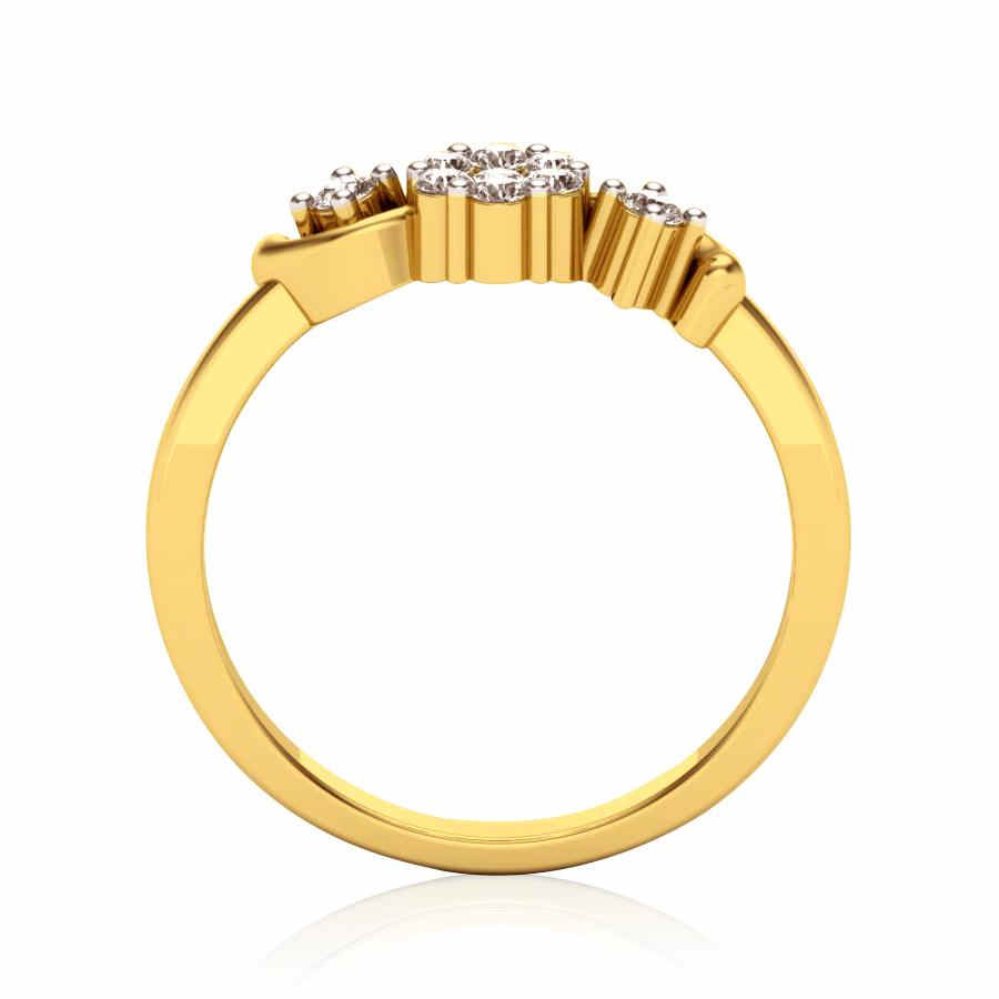 Buy Glamours Diamond Ring Online in India | Kasturi Diamond