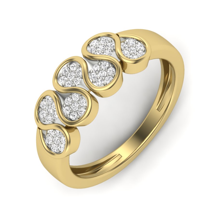 Curvy Joy Diamond Ring