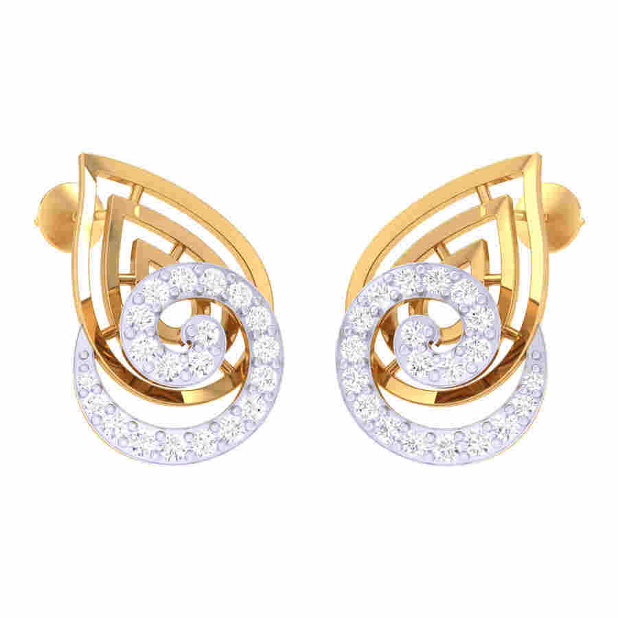 Kaitreena Diamond Earring