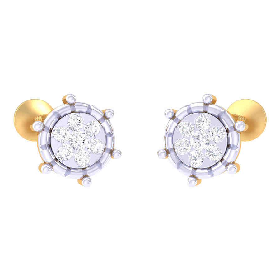 Dazzling Diamond Earring