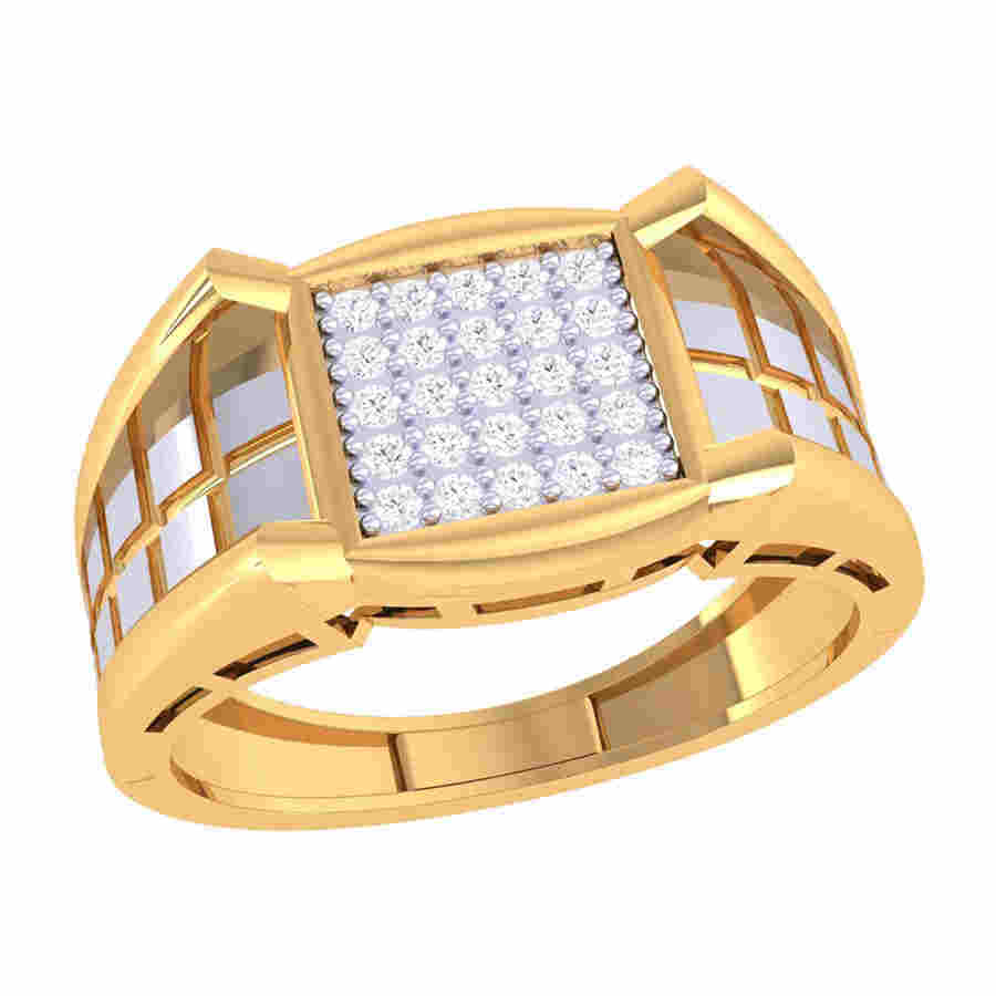 Robust Knight Diamond Ring