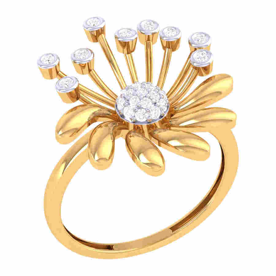 Rich Design Diamond Ring