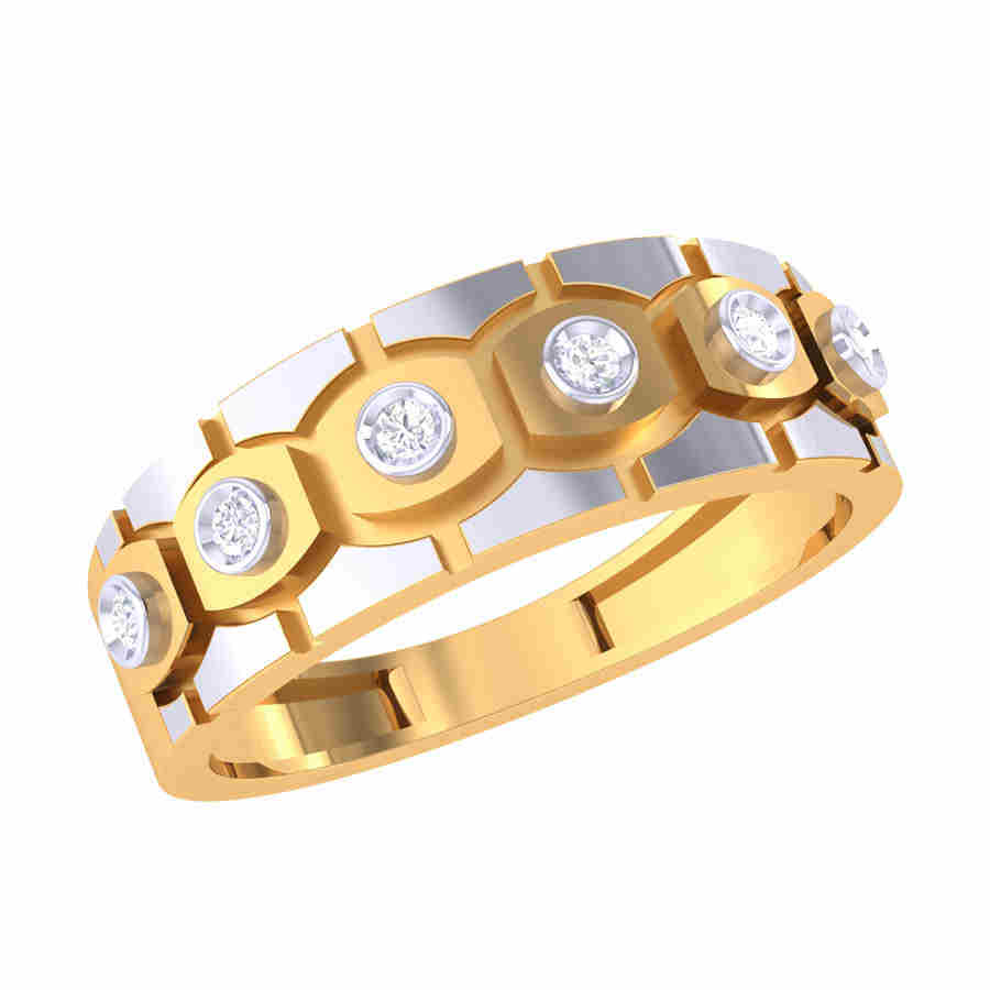 Shining Crown Diamond Ring