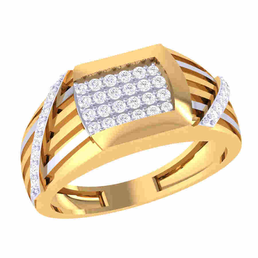 Buy Engagement Ring in India | Chungath Jewellery Online- Rs. 40,490.00