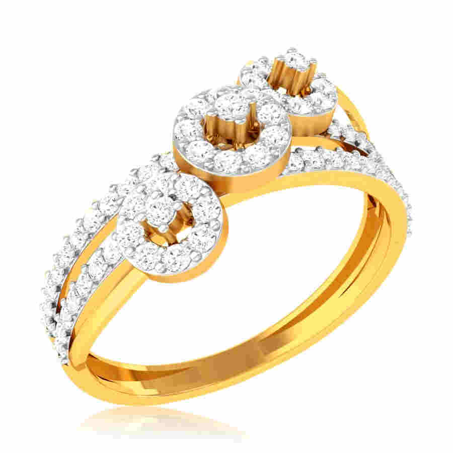Ornament Diamond Ring