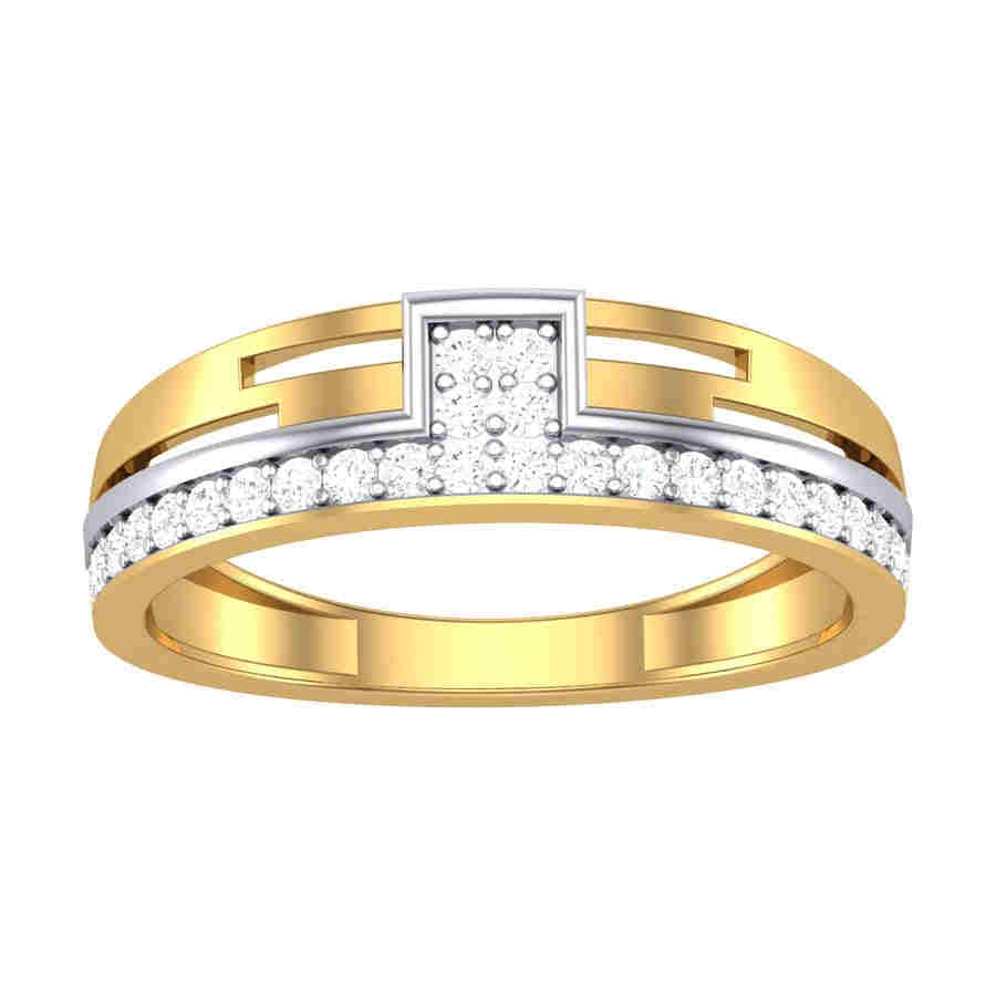 Buy Fancy Gents Ring Online in India | Kasturi Diamond