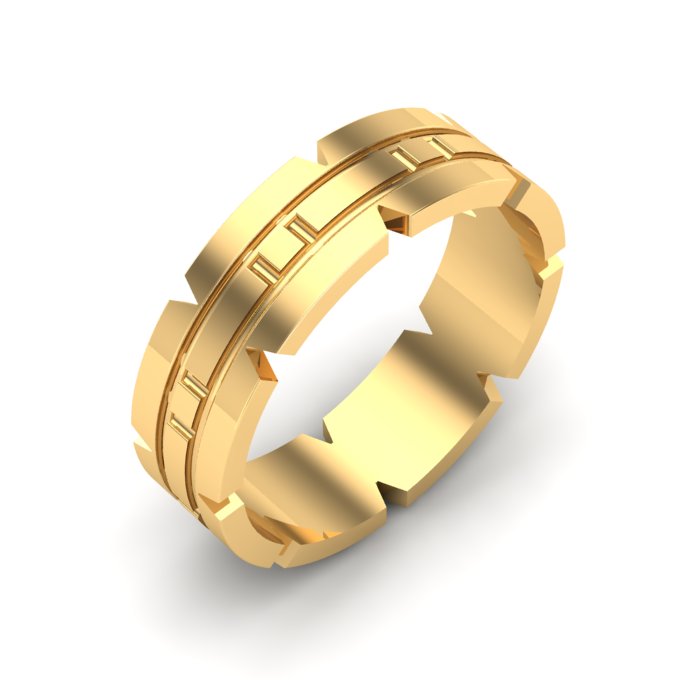 Shining Gold Ring
