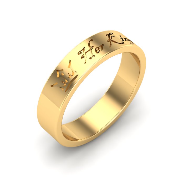 Spark Gold Ring