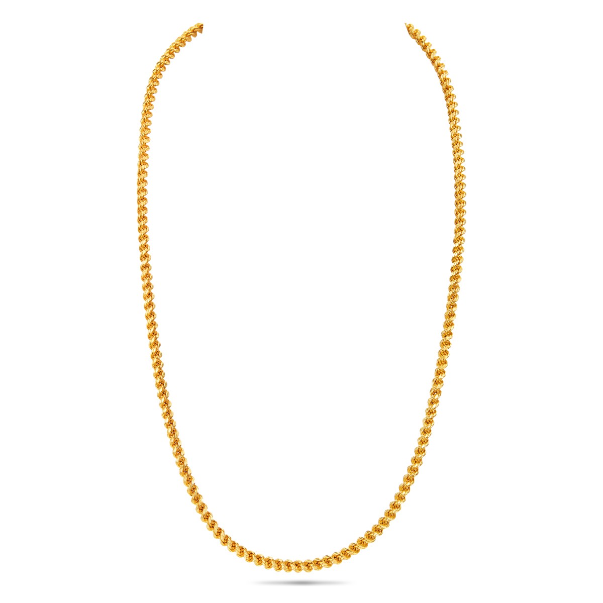 Twisted Gold Chain