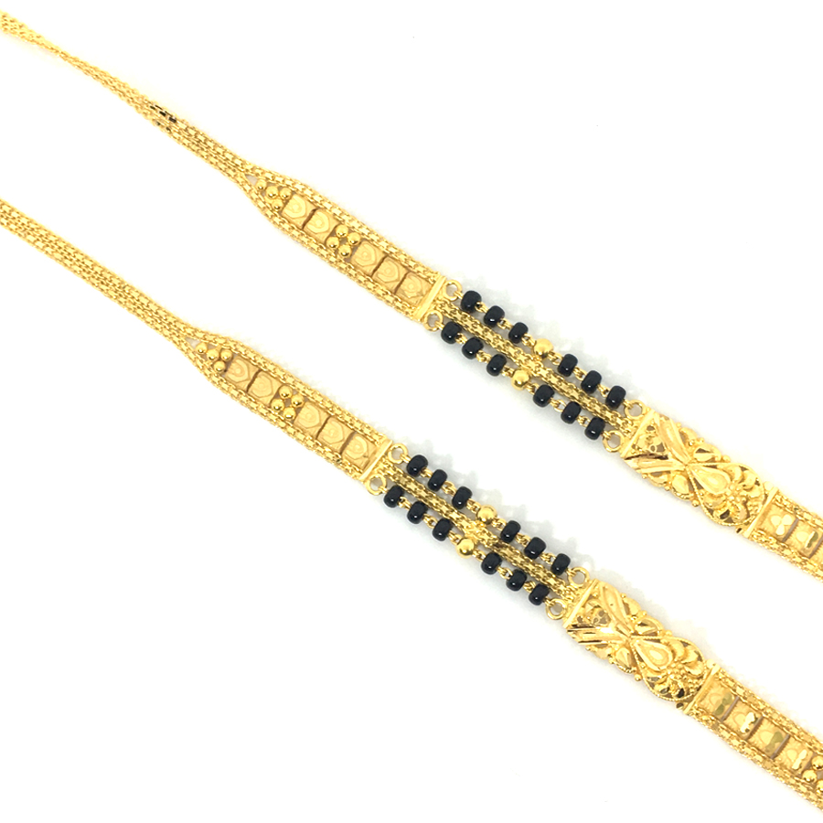 Buy Designer Gold Mangalsutra Chain | kasturidiamond.com