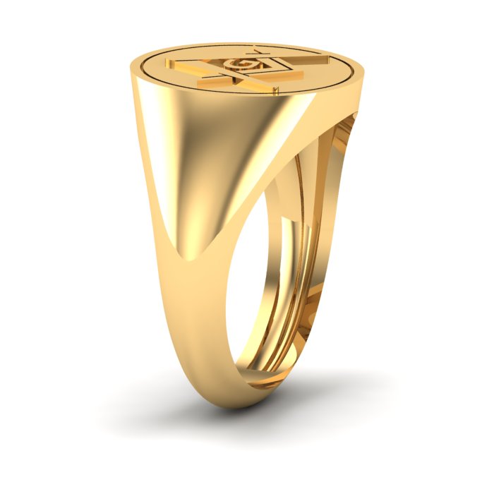 Twin Ring – Gold Vermeil – ALAN CROCETTI