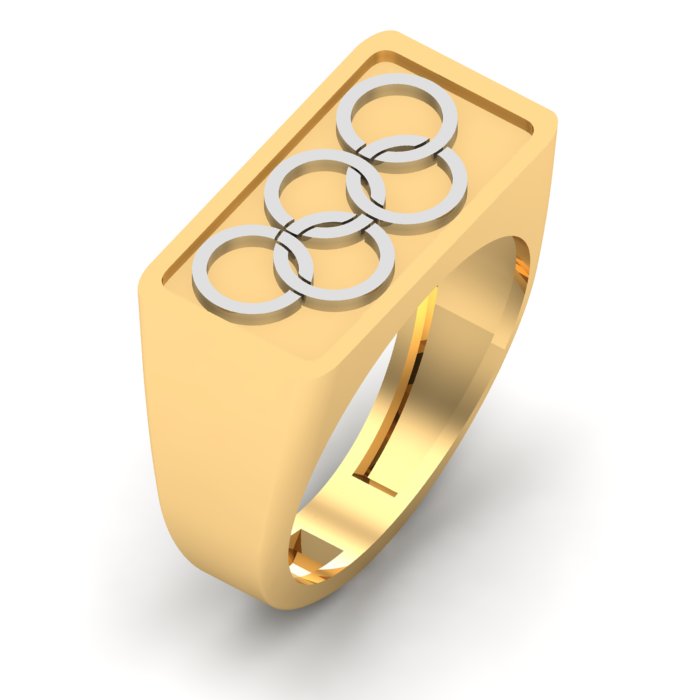 Audi Design Gold Ring