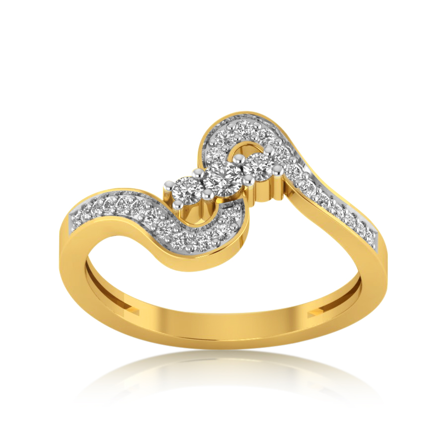 Buy Stunning N Elegant Ring | Kasturi Diamond