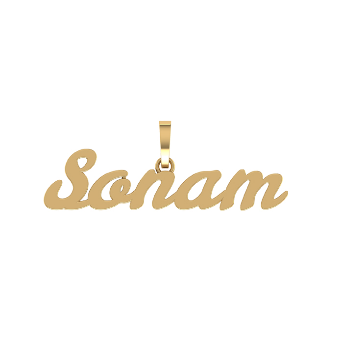 Sonam Gold Pendant