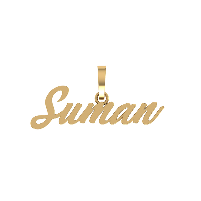 Suman Gold Pendant