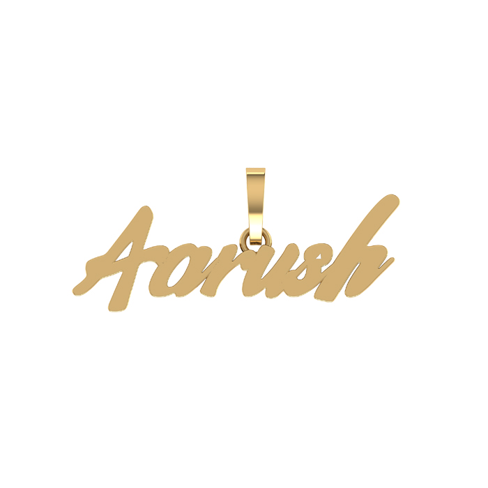 Aarush Gold Pendant