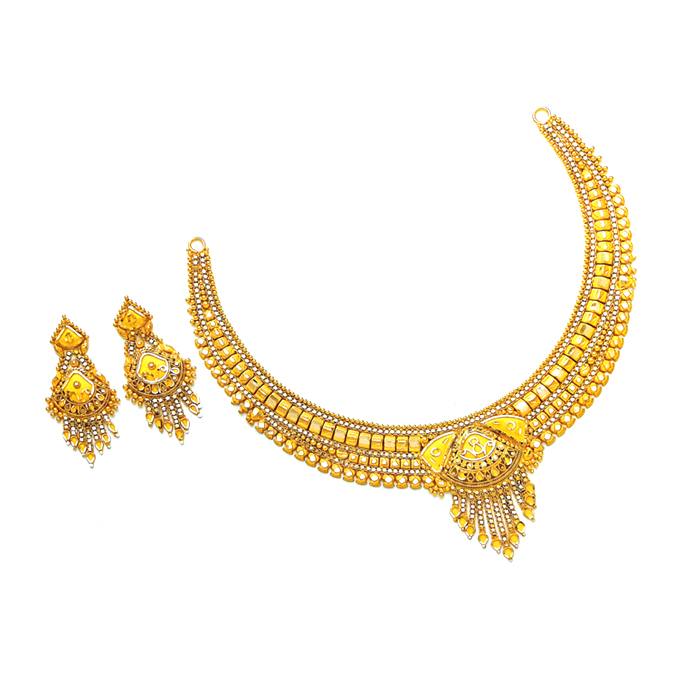 Anais Gold Necklace Set