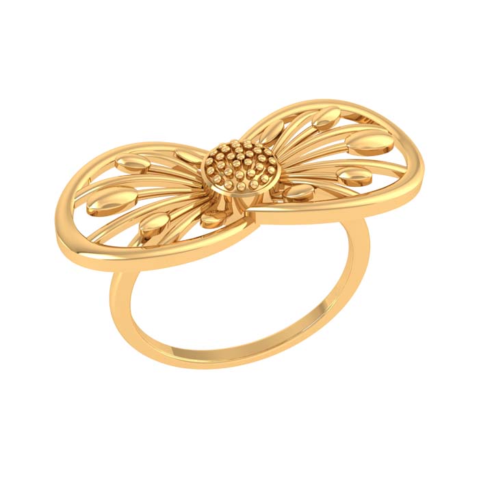 Butterfly Diamond Rings SDR725 - Best Prices N Designs| Surat Diamond  Jewelry