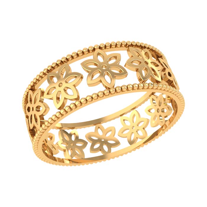 Female Ladies Rose Gold Ring at Rs 15000 in Bhadohi | ID: 22649447191