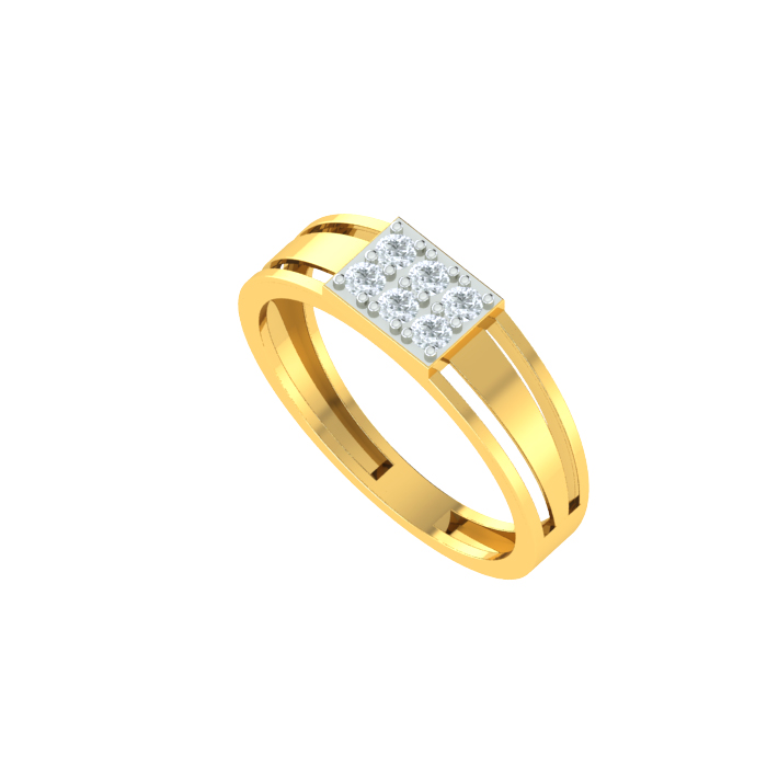 Buy Sapphire Style Diamond Ring Online in India | Kasturi Diamond