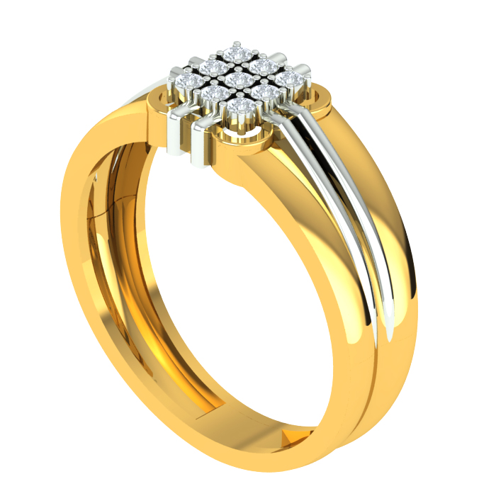 Buy Divine Diamond Ring Online in India | Kasturi Diamond