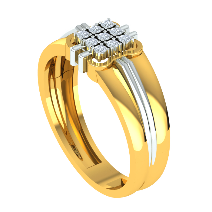Buy Flashy Diamond Ring Online in India | Kasturi Diamond