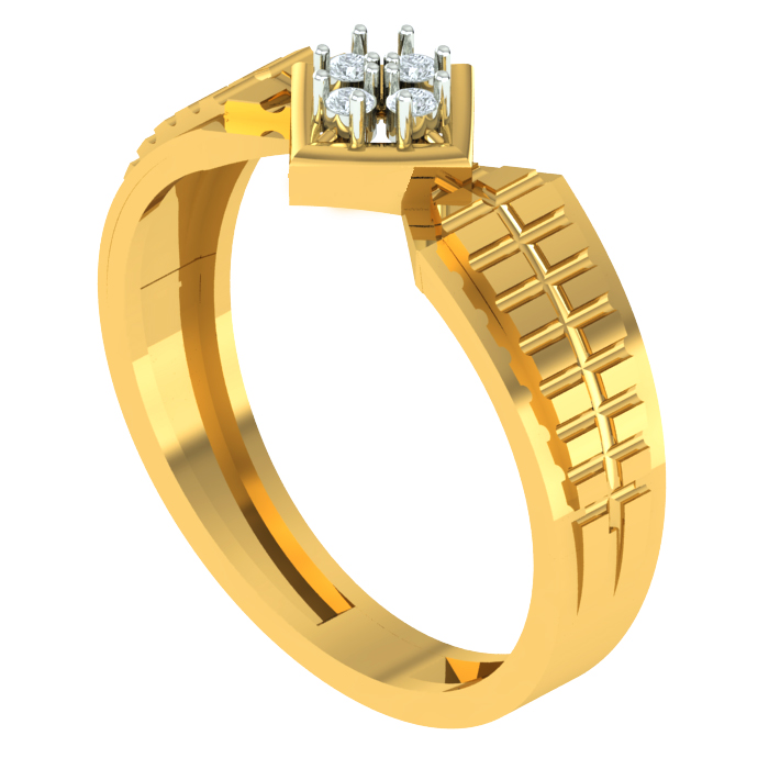 Buy Mickey Diamond Ring Online in India | Kasturi Diamond