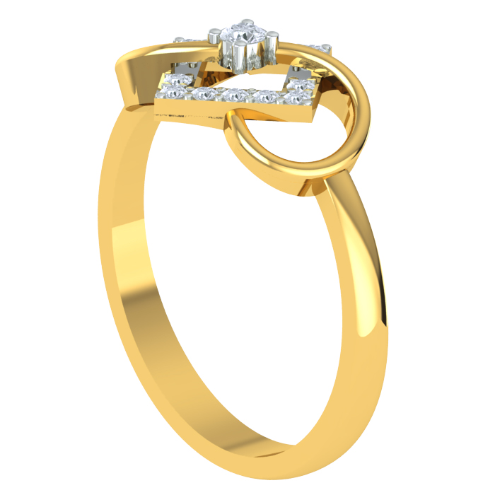 Unique Minimal Diamond Ring